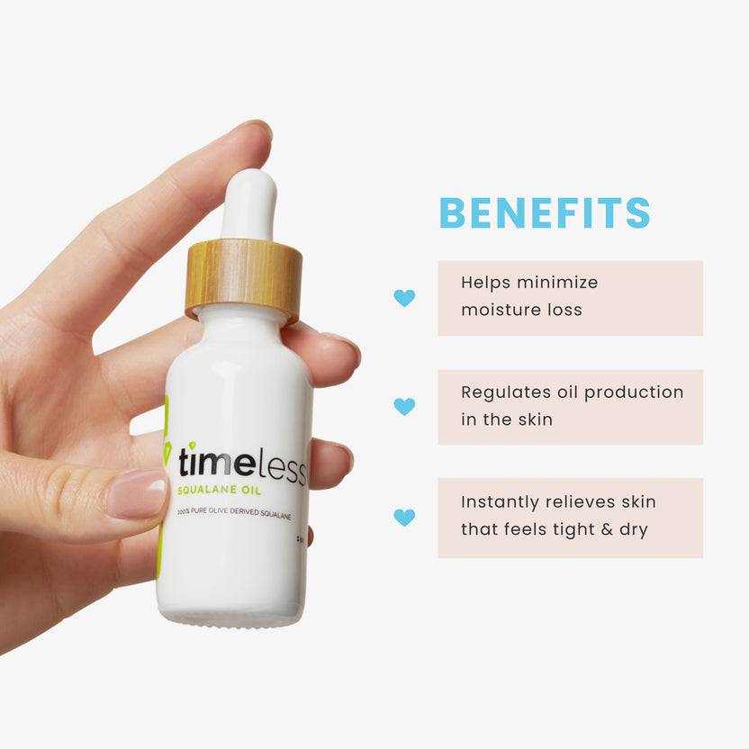 Timeless Skin Care Squalane Oil 100% Pure (240ml) Sonderangebote