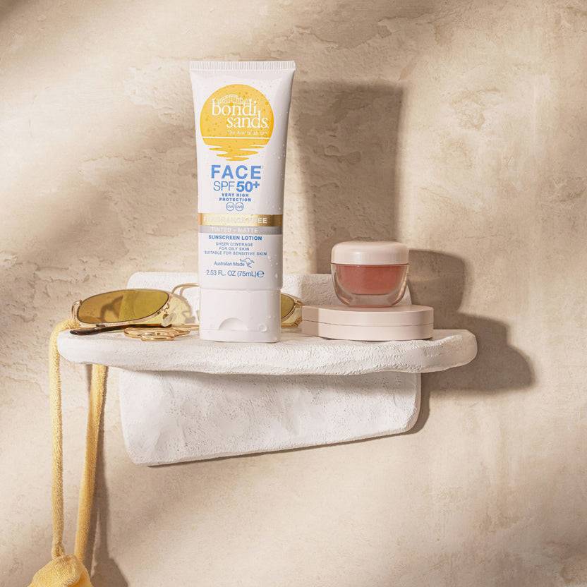 Bondi Sands SPF 50+ Fragrance Free Matte Tinted Face Lotion (50ml) Tiefpreis