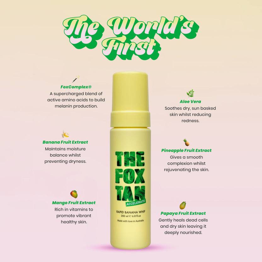 The Fox Tan Rapid Banana Whip (200ml) Nur für heute