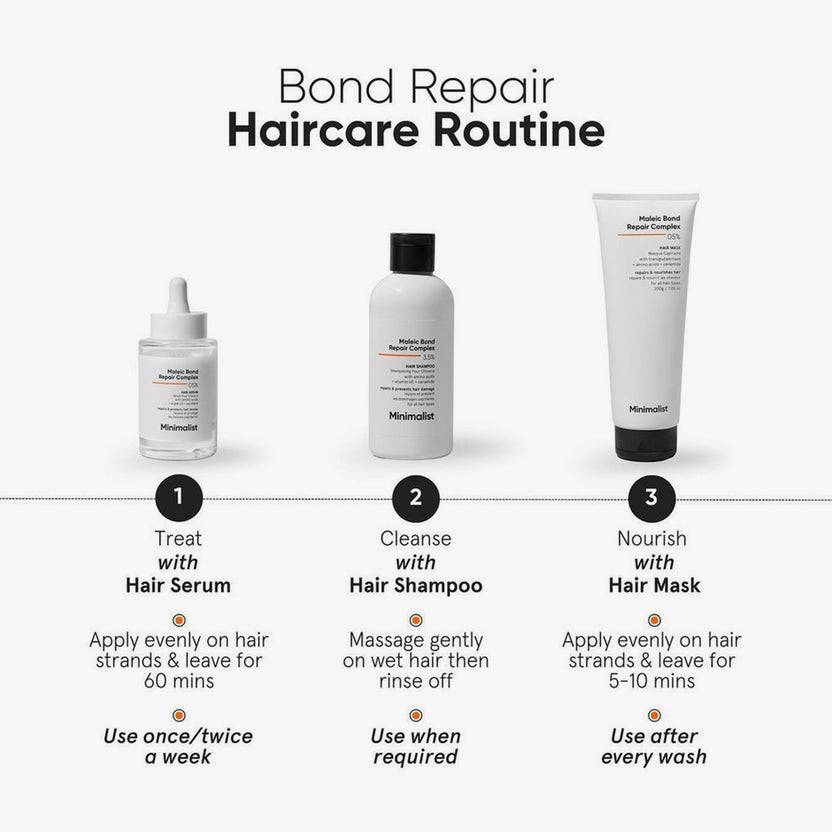 Minimalist Maleic Bond Repair Complex 3.5% Hair Shampoo (250ml) 50% Rabatt mit kostenlosem Versand