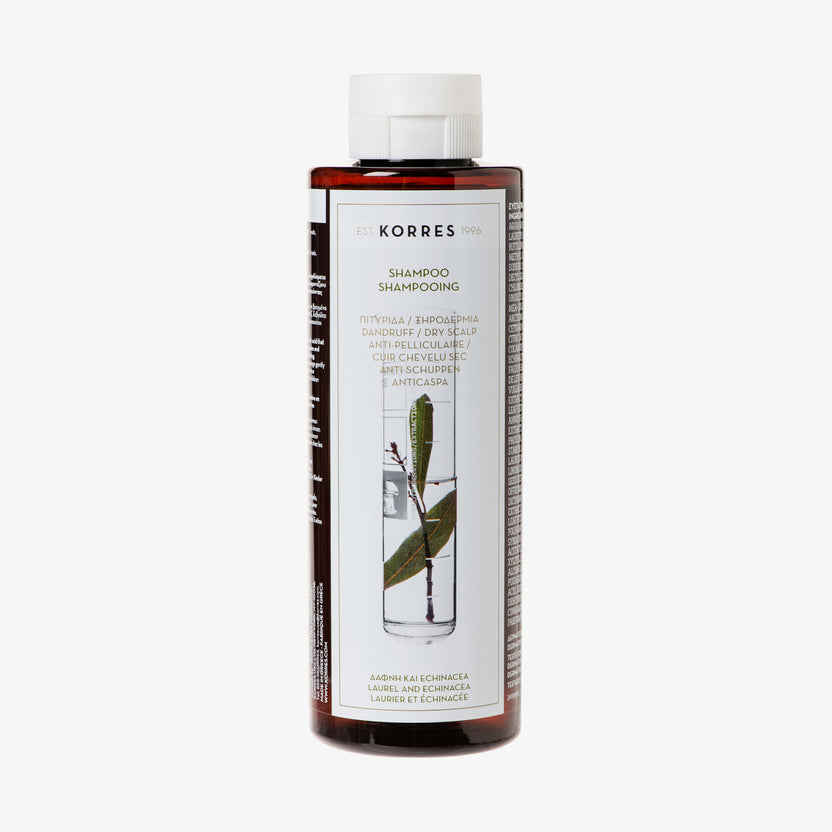 KORRES Laurel & Echinacea Anti-Schuppen Shampoo für trockene Kopfhaut (250ml) Speichern exportieren