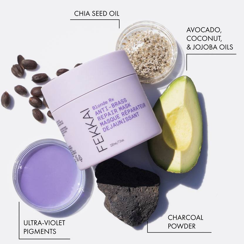 FEKKAI Blonde Rx Purple Mask (220ml) Großer Ausverkauf