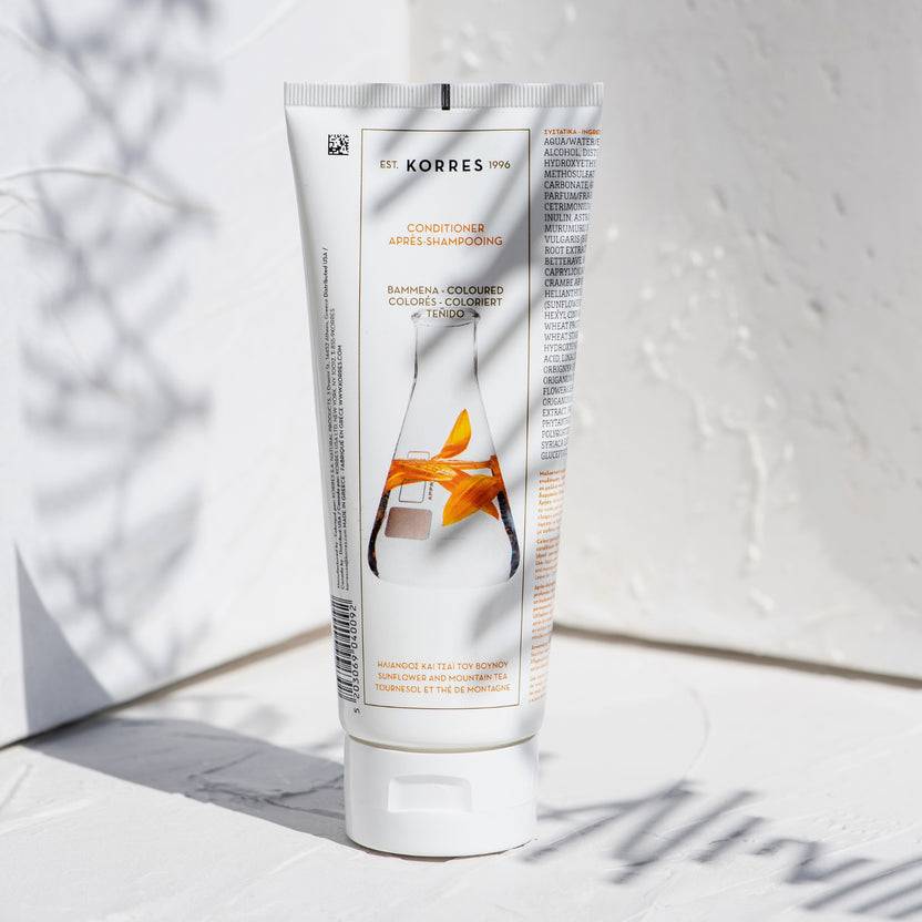 KORRES Sunflower & Mountain Tea Pflegespülung für coloriertes Haar (200ml) Exklusivangebot