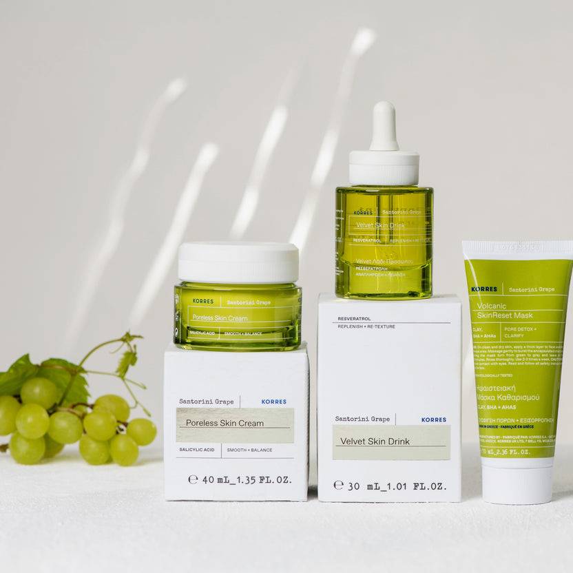 KORRES Santorini Grape Porenverfeinernde Creme (40ml) Letzte 2 Tage