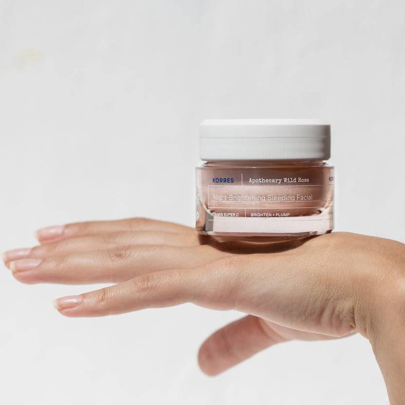 KORRES Apothecary Wild Rose Nachtcreme für strahlenden Teint (40ml) Bis zu 65% Rabatt
