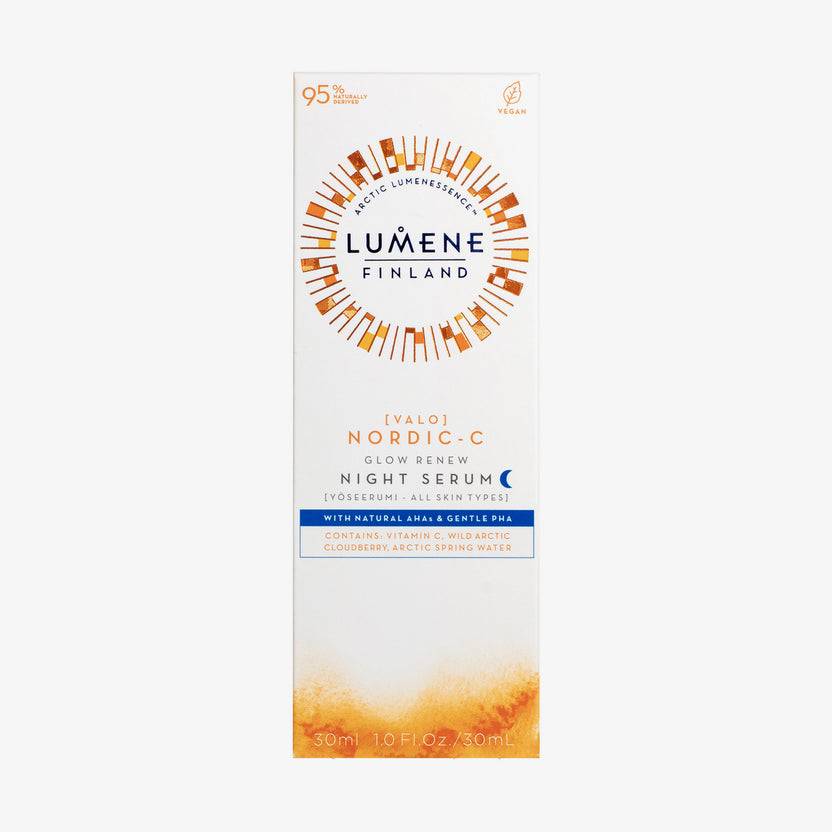 Lumene NORDIC-C [VALO] Glow Renew Night Serum (30ml) Bis zu 55% Rabatt