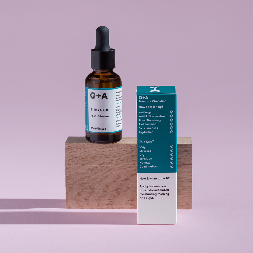 Q + A Skin Zinc PCA Facial Serum 30ml (30ml) Rabatt