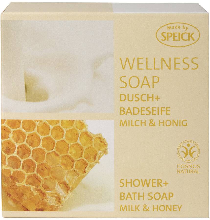 Speick Made by SpeickWellness Soap, Dusch + Badeseife Milch & Honig Günstiger Verkauf