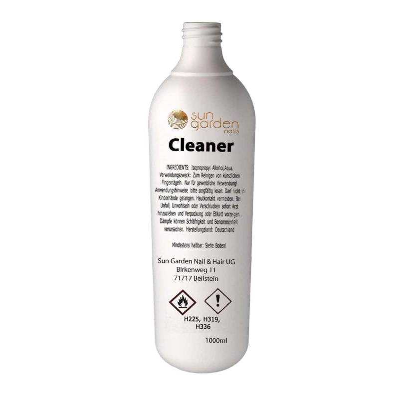 Sun Garden Nails 1000ml Nagelreiniger Cleaner Auslauf