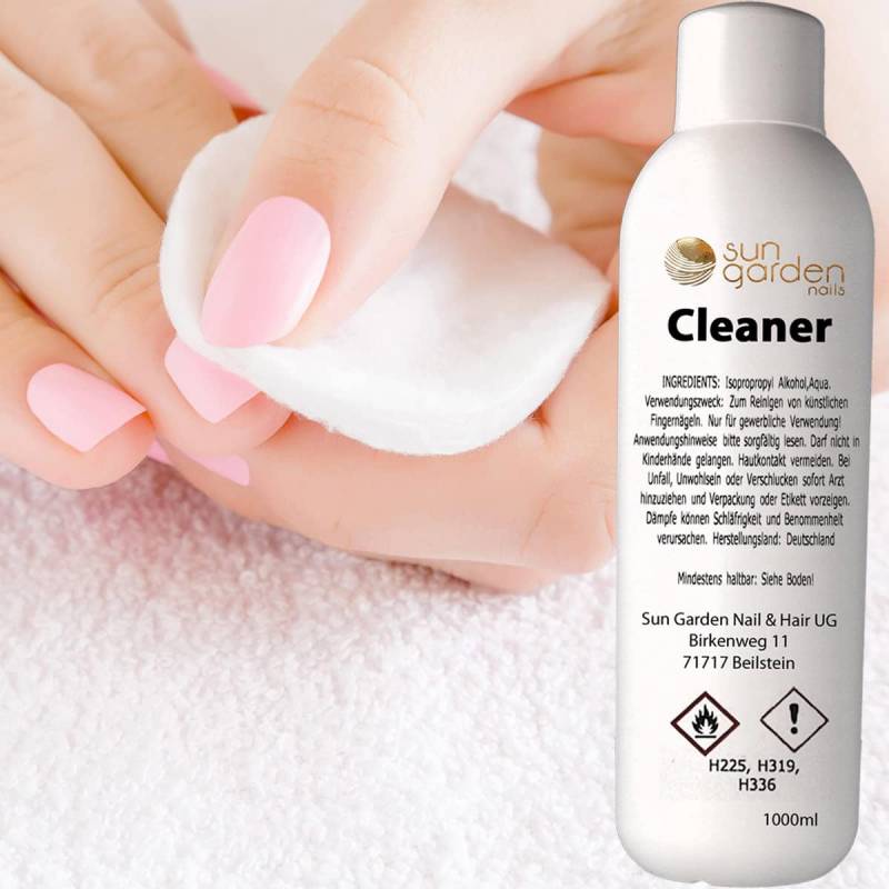 Sun Garden Nails 1000ml Nagelreiniger Cleaner Auslauf