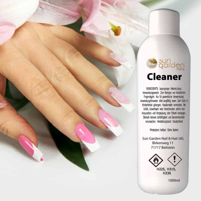 Sun Garden Nails 1000ml Nagelreiniger Cleaner Auslauf