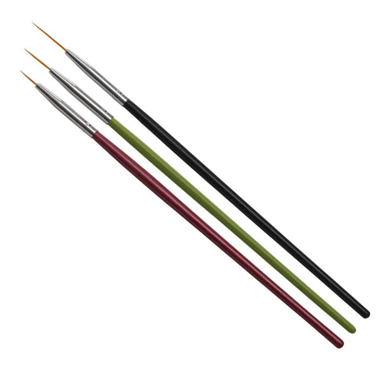 Sun Garden Nails 3 tlg. Fineliner Nailart Pinsel Set - Striper