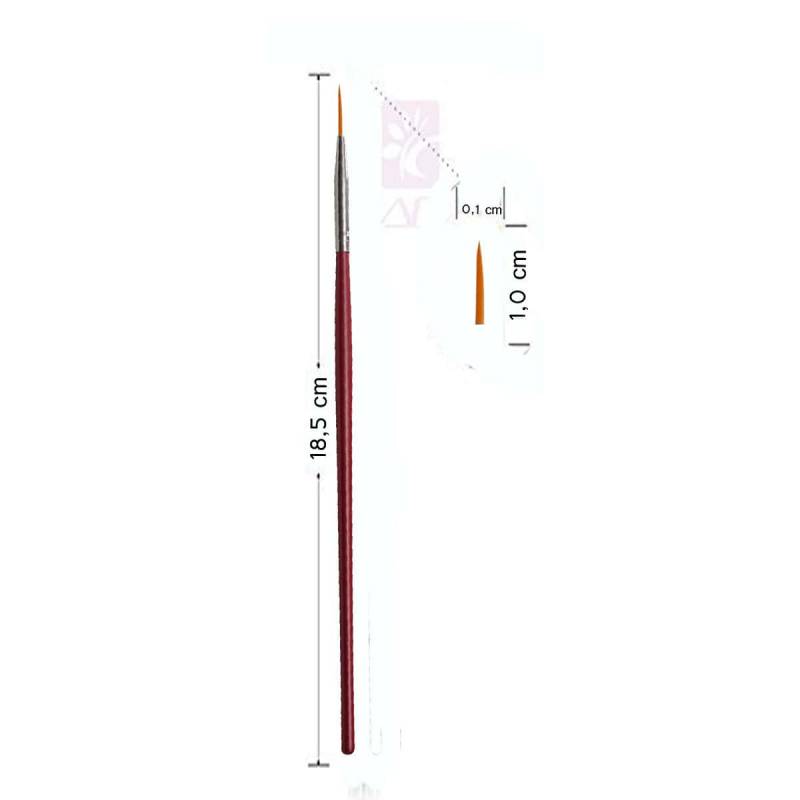 Sun Garden Nails 3 tlg. Fineliner Nailart Pinsel Set - Striper Outlet