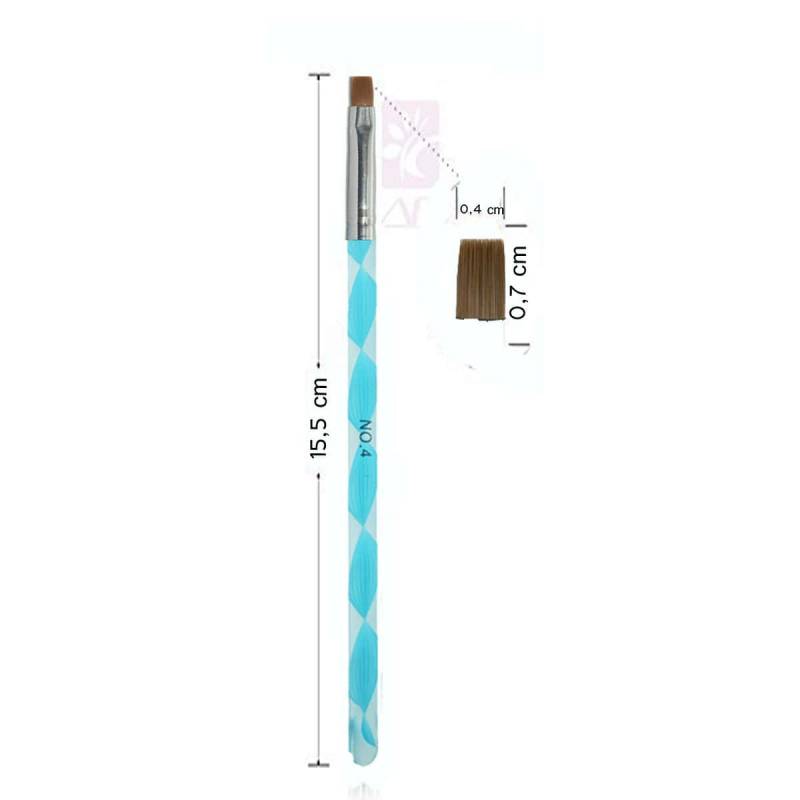 Sun Garden Nails Gelpinsel aus Echthaar - Square Blitzverkäufe