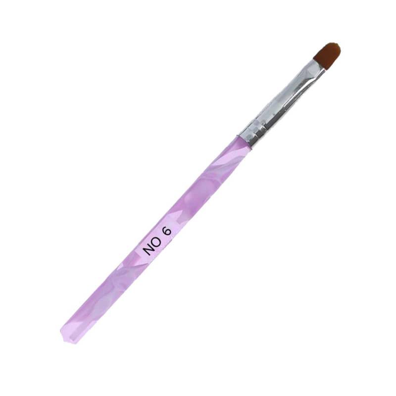 Sun Garden Nails Gelpinsel aus Rotmarderhaar - Rounded