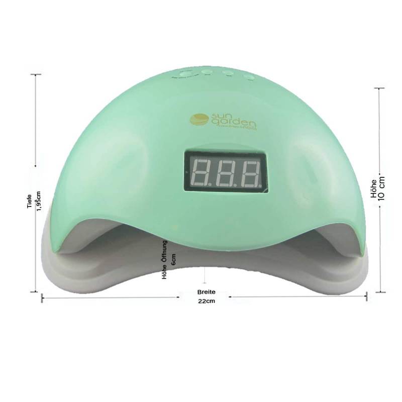 Sun Garden Nails CCFL-LED UV Lampe für Nägel mit Sensor und Timer 48W - Sun5 Blitzverkäufe