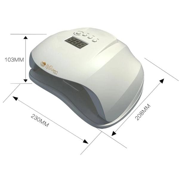 Sun Garden Nails UV Lichthärtungsgerät für Nageldesign mit Sensor und Timer 54 W Auslauf