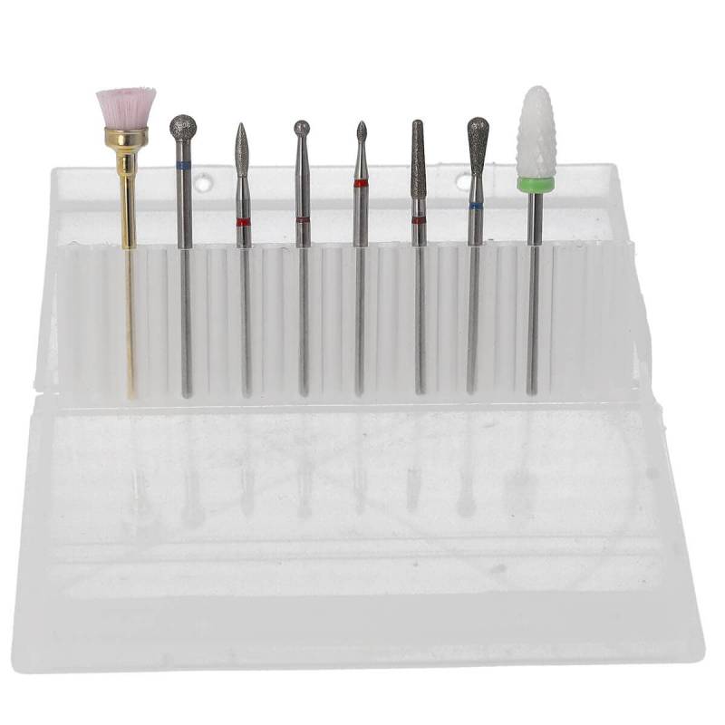 Sun Garden Nails 8tlg. Bit Set Nagel Fräser Aufsätze - Set 1 Outlet