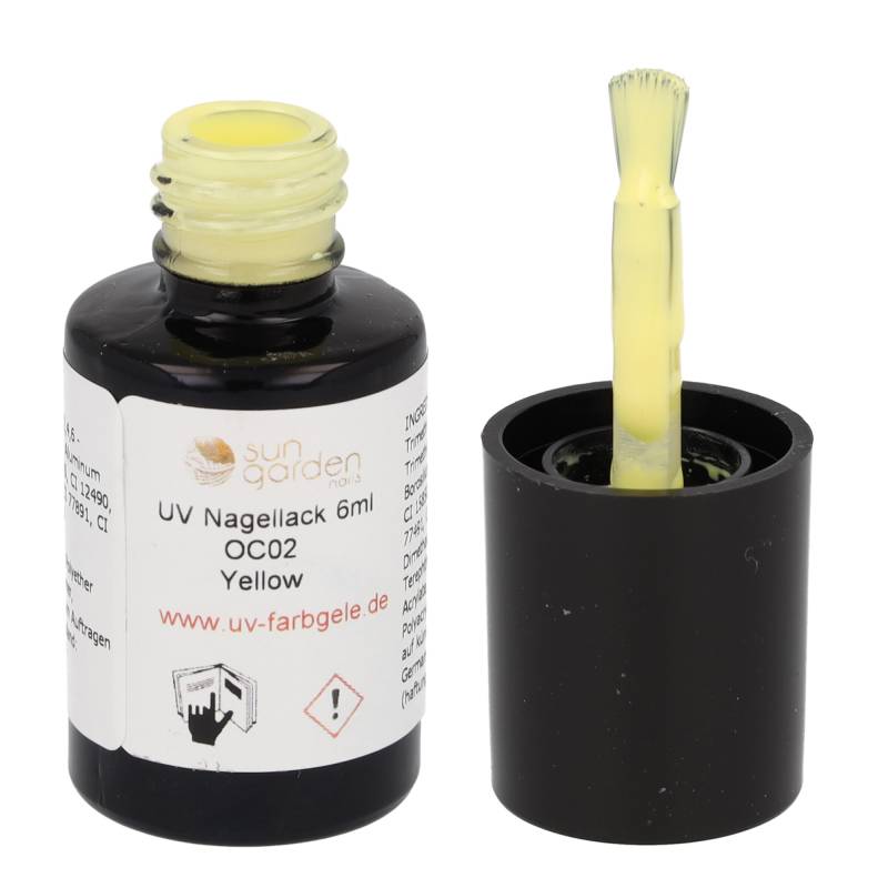 Sun Garden Nails UV Nagellack 6ml - One Coat Line - grün & gelb Töne Blitzverkäufe