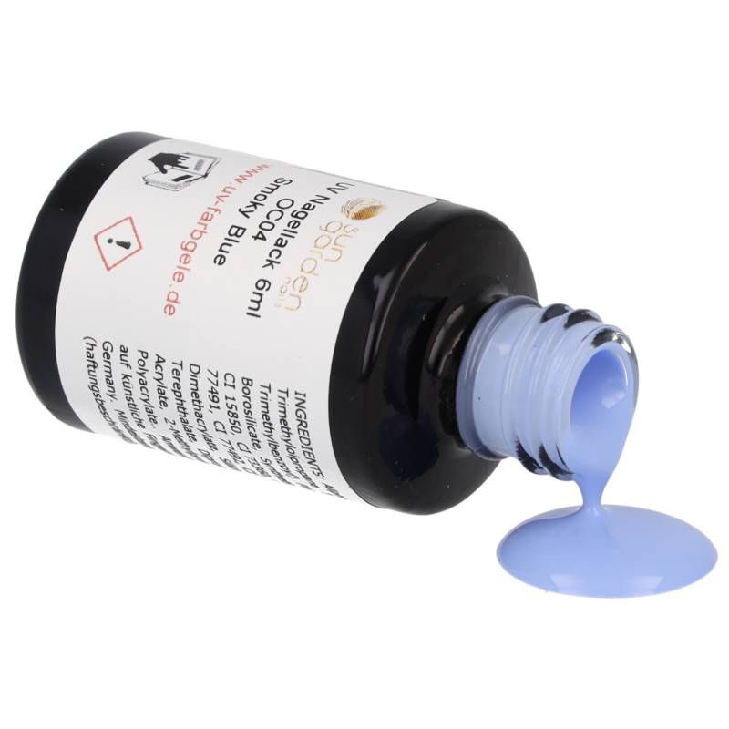 Sun Garden Nails UV Nagellack 6ml - One Coat Line - blau & braun Töne Online