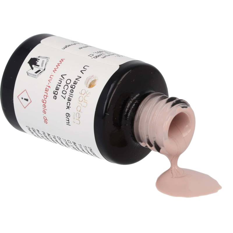 Sun Garden Nails UV Nagellack 6ml - One Coat Line - nude Töne Auslauf