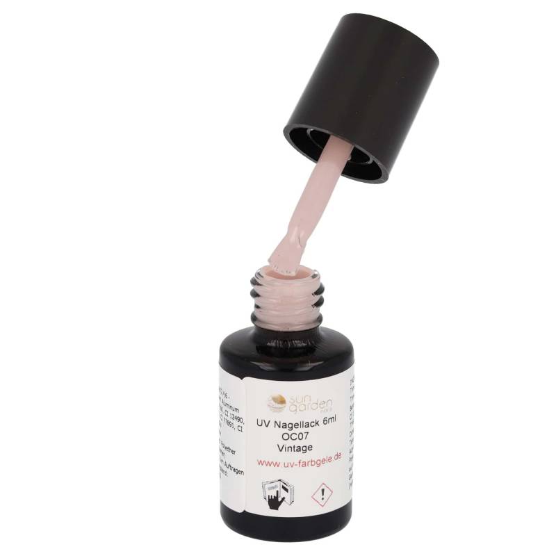 Sun Garden Nails UV Nagellack 6ml - One Coat Line - nude Töne Auslauf