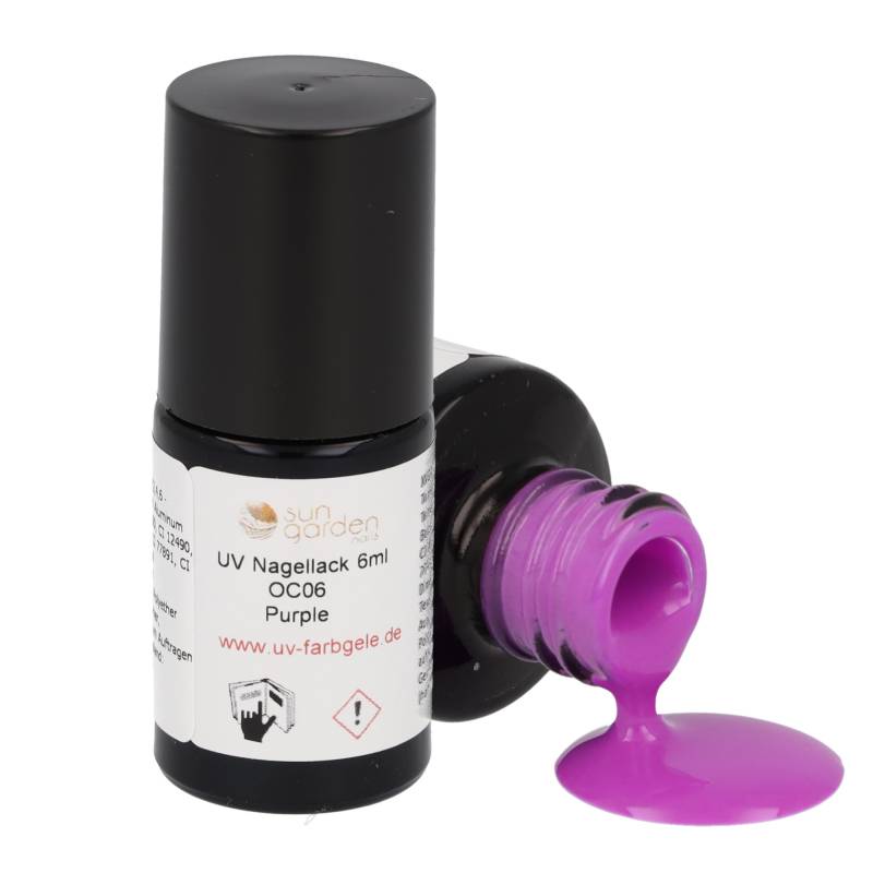 Sun Garden Nails UV Nagellack 6ml - One Coat Line - lila Töne