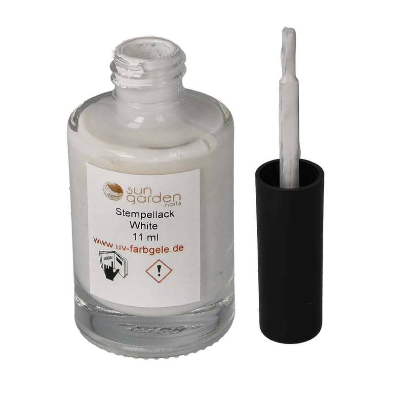 Sun Garden Nails 11ml Stempellack - Weiß Angebote