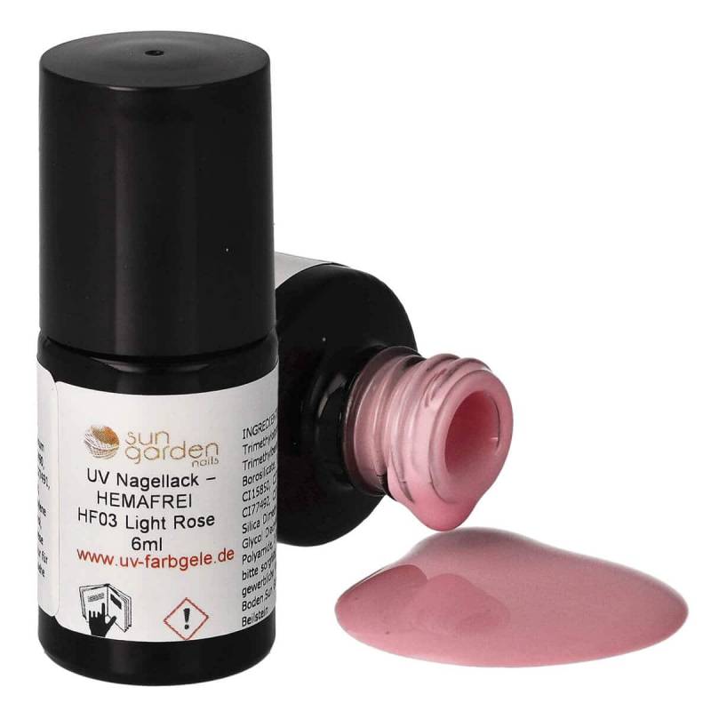 Sun Garden Nails UV Nagellack 6ml - HEMA-FREI - Pink & Lila Töne