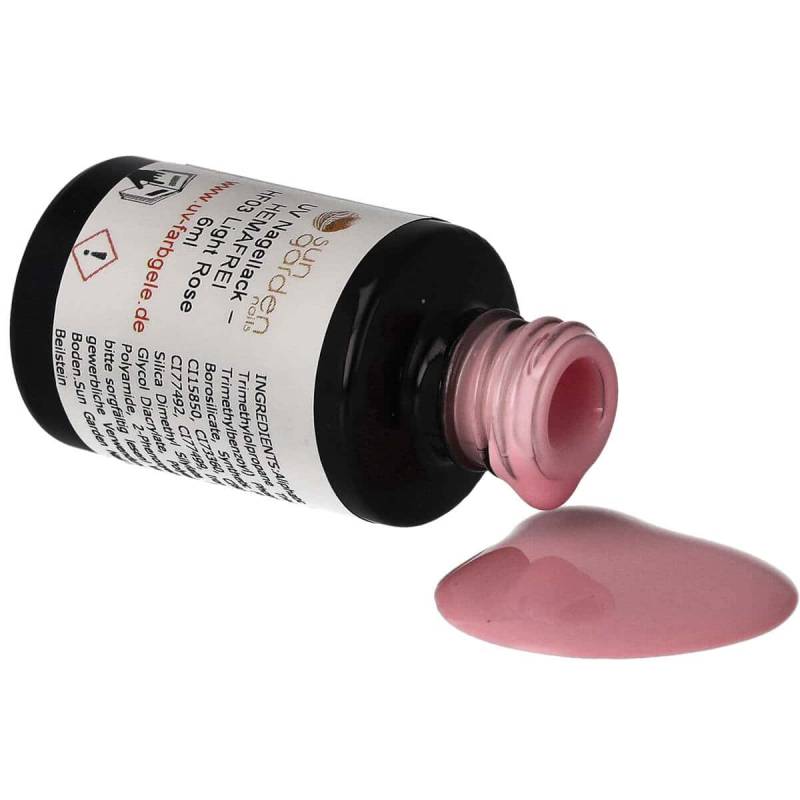 Sun Garden Nails UV Nagellack 6ml - HEMA-FREI - Pink & Lila Töne Schlussverkauf