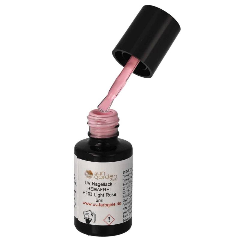 Sun Garden Nails UV Nagellack 6ml - HEMA-FREI - Pink & Lila Töne Schlussverkauf