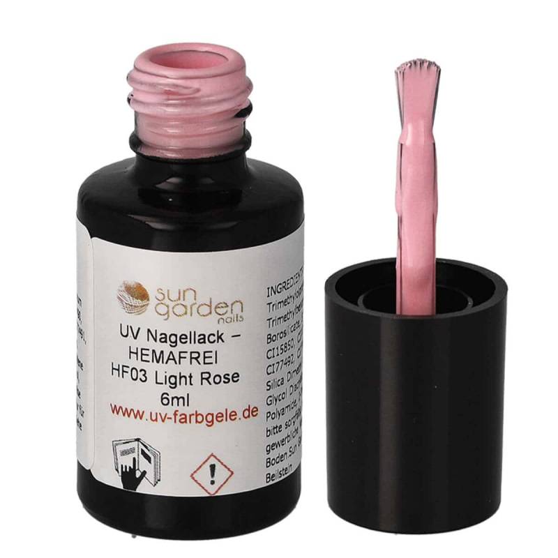 Sun Garden Nails UV Nagellack 6ml - HEMA-FREI - Pink & Lila Töne Schlussverkauf