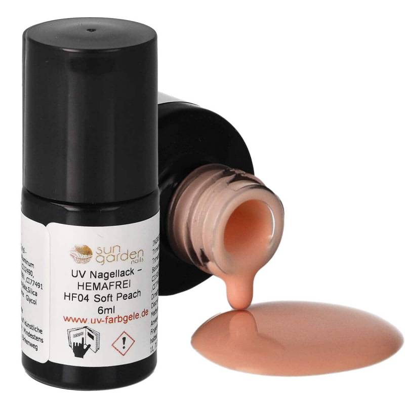 Sun Garden Nails UV Nagellack 6ml - HEMA-FREI - Nude Töne