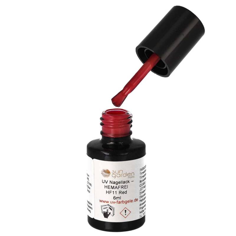 Sun Garden Nails UV Nagellack 6ml - HEMA-FREI - Rot Töne Outlet