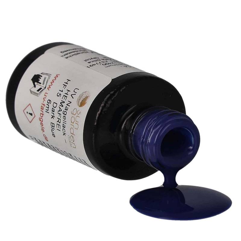Sun Garden Nails UV Nagellack 6ml - HEMA-FREI - Blau Töne Auslauf
