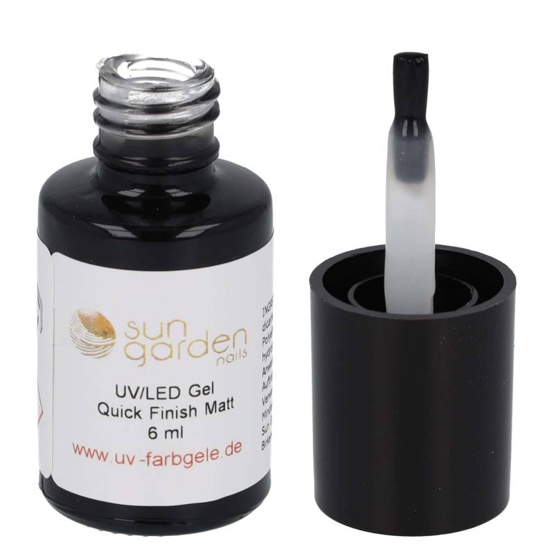 Sun Garden Nails 6ml UV Gel Matt Look Finish Klar - Pinselflasche Angebote