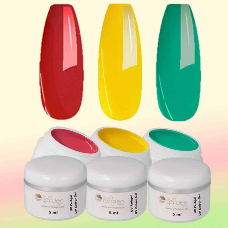 Sun Garden Nails UV Gel Starterset - MARYLAND - Nail Set Outlet