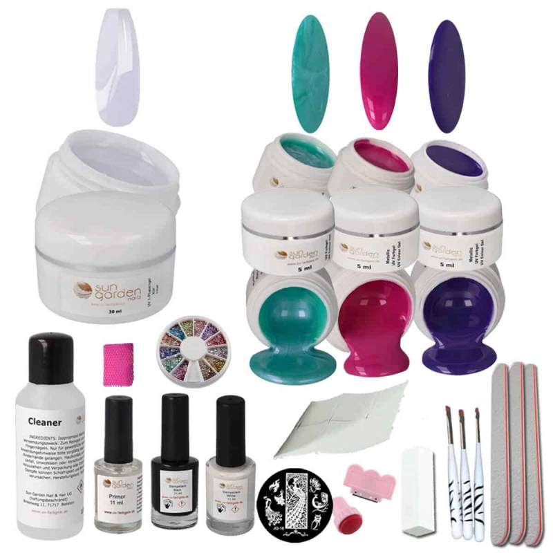 Sun Garden Nails UV Gel Starterset CHICAGO - Nagelstudio Set