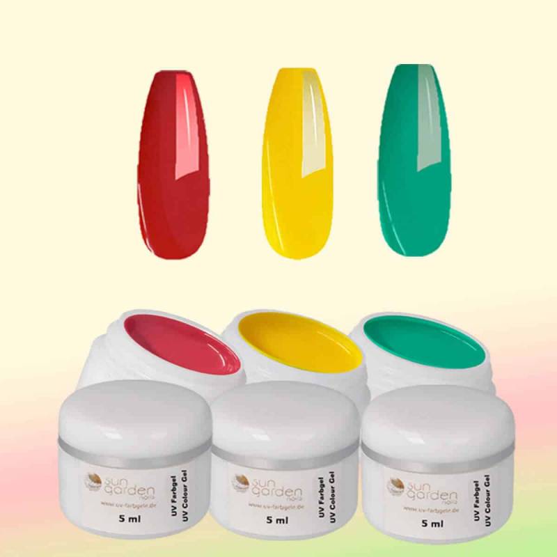 Sun Garden Nails UV Gel Starterset TEXAS - Nagelstudio Set Meist gekauft