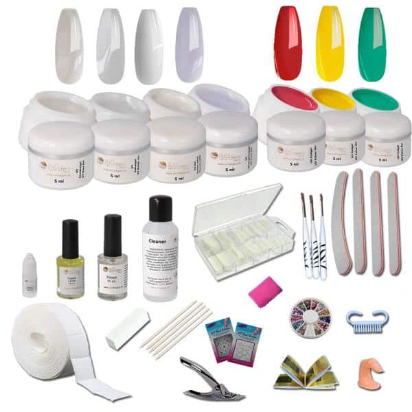 Sun Garden Nails UV Gel & Zubehör Set - GALAXY - Nagelmodellage