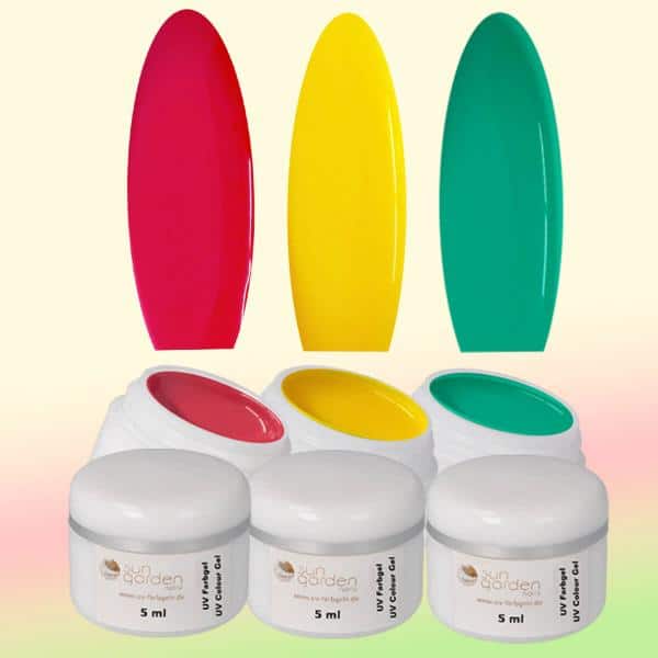 Sun Garden Nails UV Gel & Zubehör Set - GALAXY - Nagelmodellage Outlet