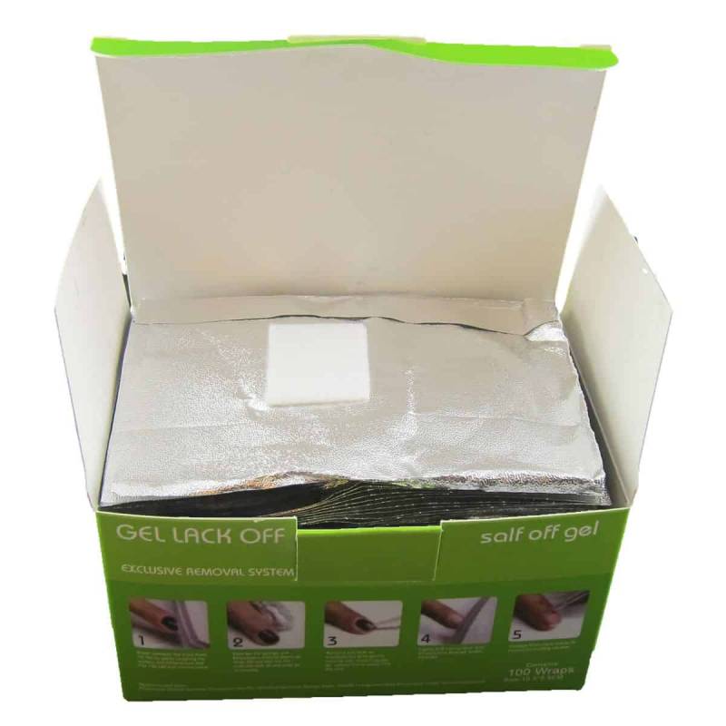 Sun Garden Nails UV Nagellackentferner Pads 100 Stück Meist gekauft