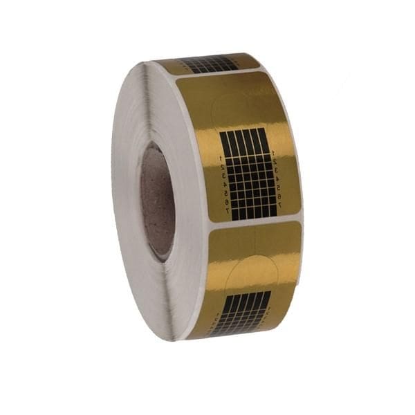 Sun Garden Nails Modellierschablonen eckig Gold 500 Stück + Schablonen Spender Exklusivangebot