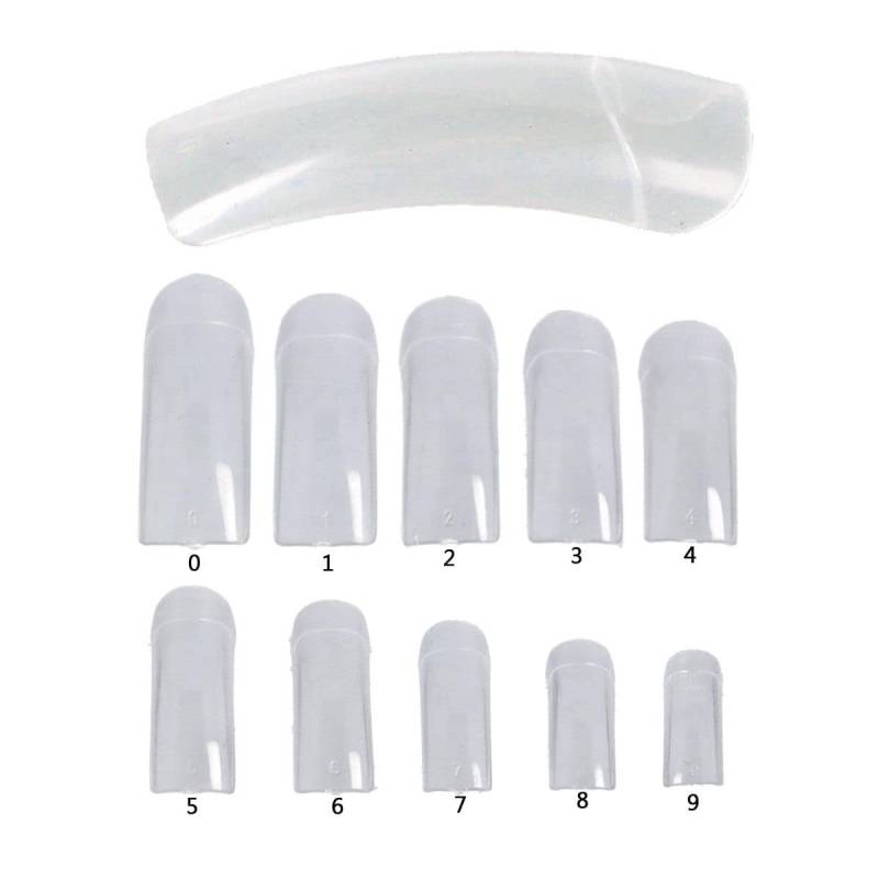 Sun Garden Nails Nageltips - Nail Tips A 500 Transparent in Tipbox Schlussverkauf