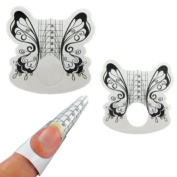 Sun Garden Nails Nagelschablonen Schmetterling 500 Stück FO-72 Online