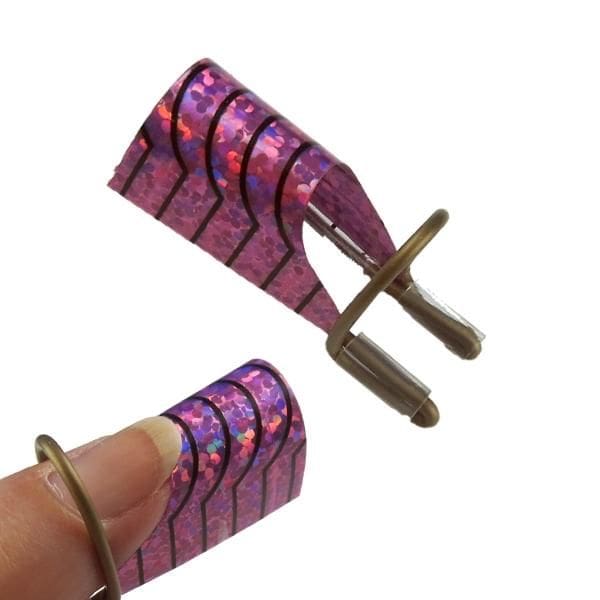 Sun Garden Nails Mehrweg-Nagel-Schablonen F0-18 pink 5 Stück Outlet