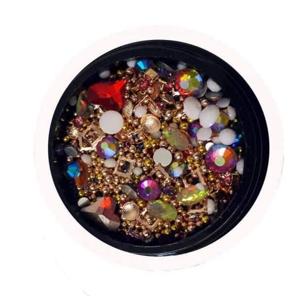 Sun Garden Nails Nail Art Juwelen Mix Strasssteine - 09