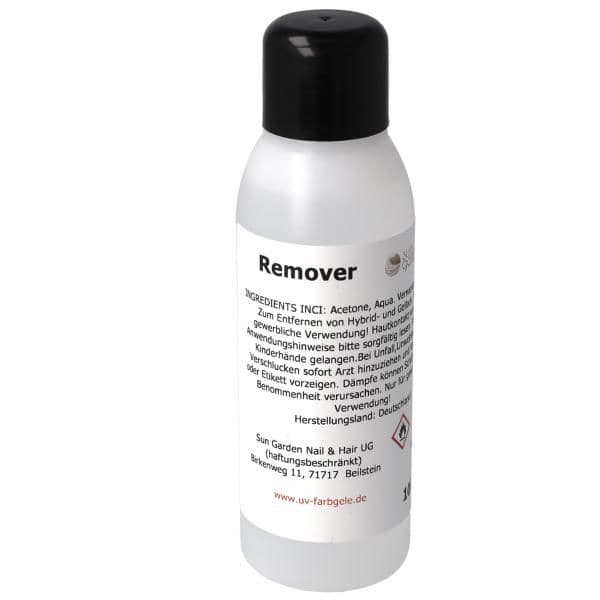 Sun Garden Nails 100ml Remover - Nagellackentferner für UV Nagellack