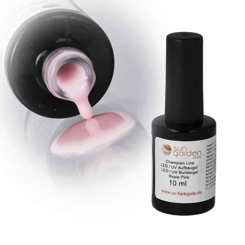 Sun Garden Nails UV Nagellack Gel - SET 4 + UV Aufbaugel Rosie Pink Verkauf