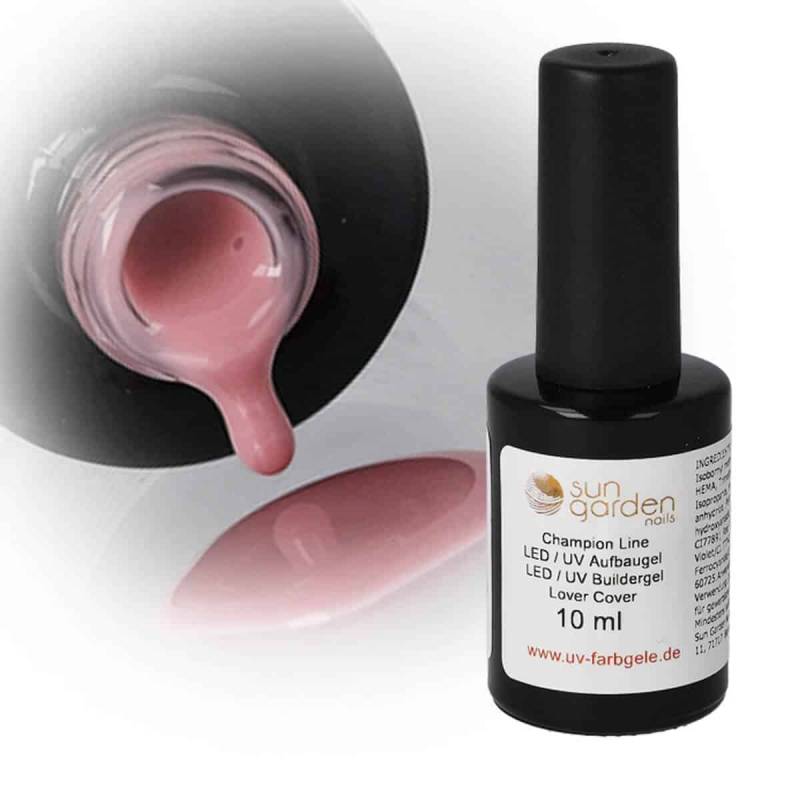 Sun Garden Nails UV Nagellack Gel - SET 5 + Aufbaugel Lover Cover Hotsell